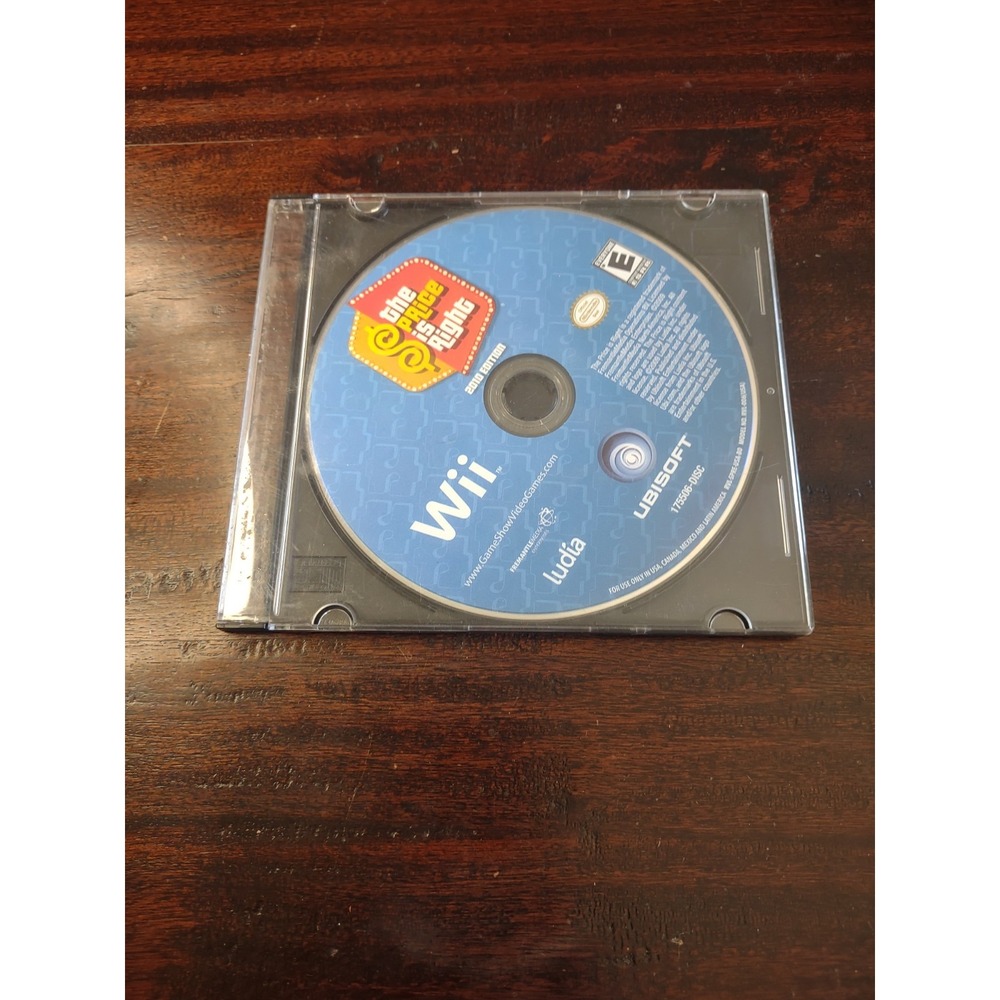Nintendo Wii The Price is Right 2010 Edition Game Disc Only Ubisoft E Rating